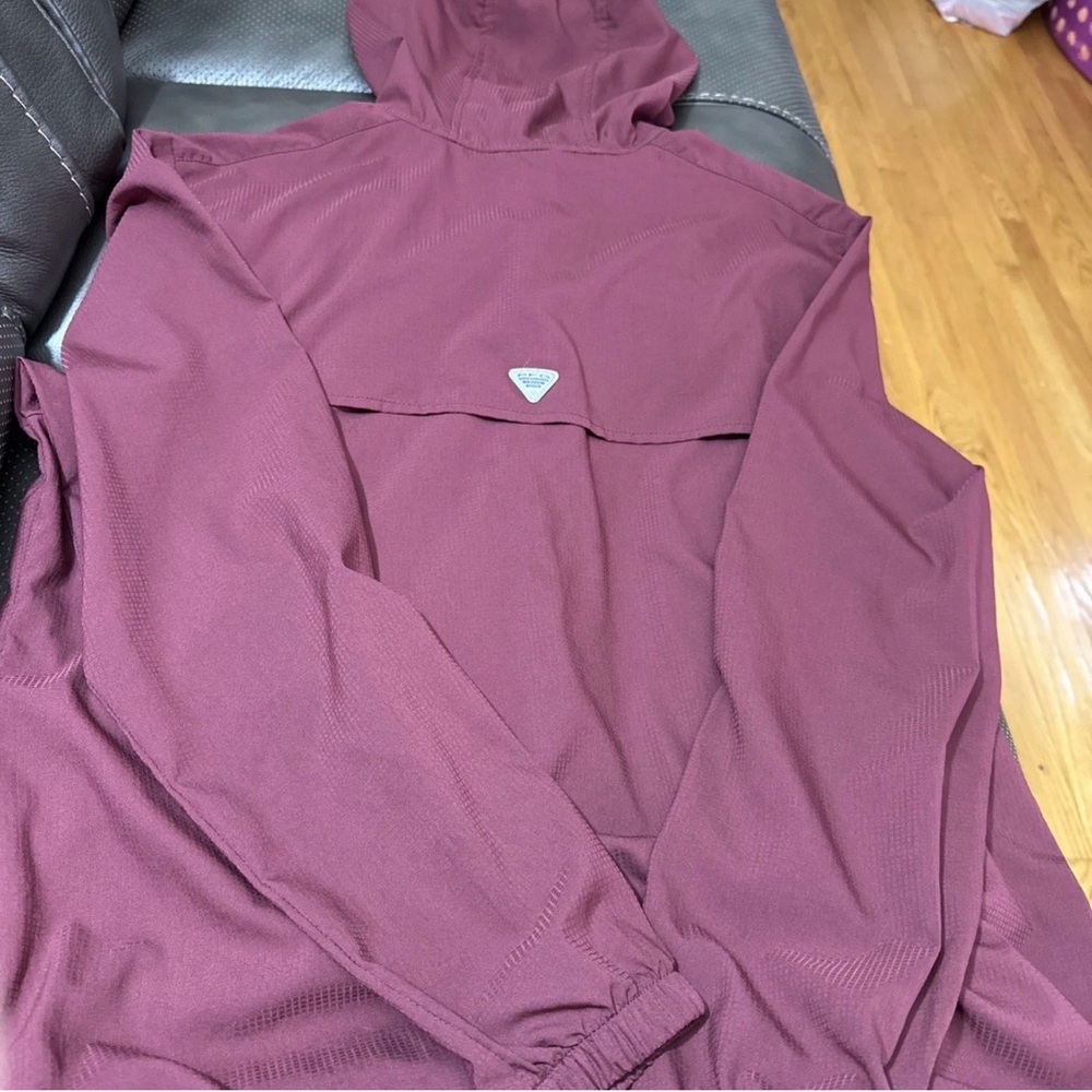 Columbia Men’s Size L/TG Virginia Tech Soft Tamiami Hoodie #C528 - Picture 6 of 8
